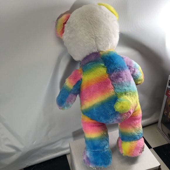 Build-A-Bear Rainbow Friends Panda Plush Stuffed Animal Glitter Sparkle BAB - Picture 6 of 8